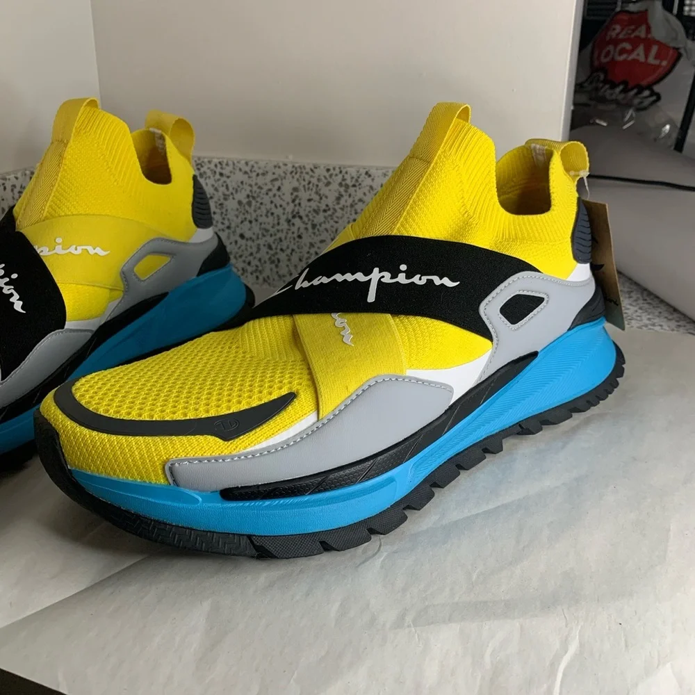NWT SZ 12 Champion ReflexX Lo Firefly Multi Color Slip On Athletic Shoes NO BOX - Picture 14 of 16